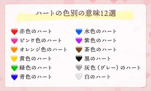 【話題】 ハート の 色 の 意味 最新情報まとめ 2026 #948