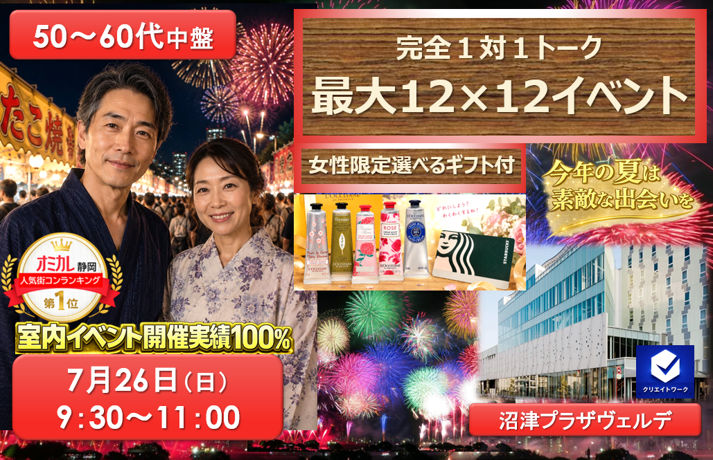 沼津の街コンは出会える？口コミ評判とマッチング率の真相【2026年】