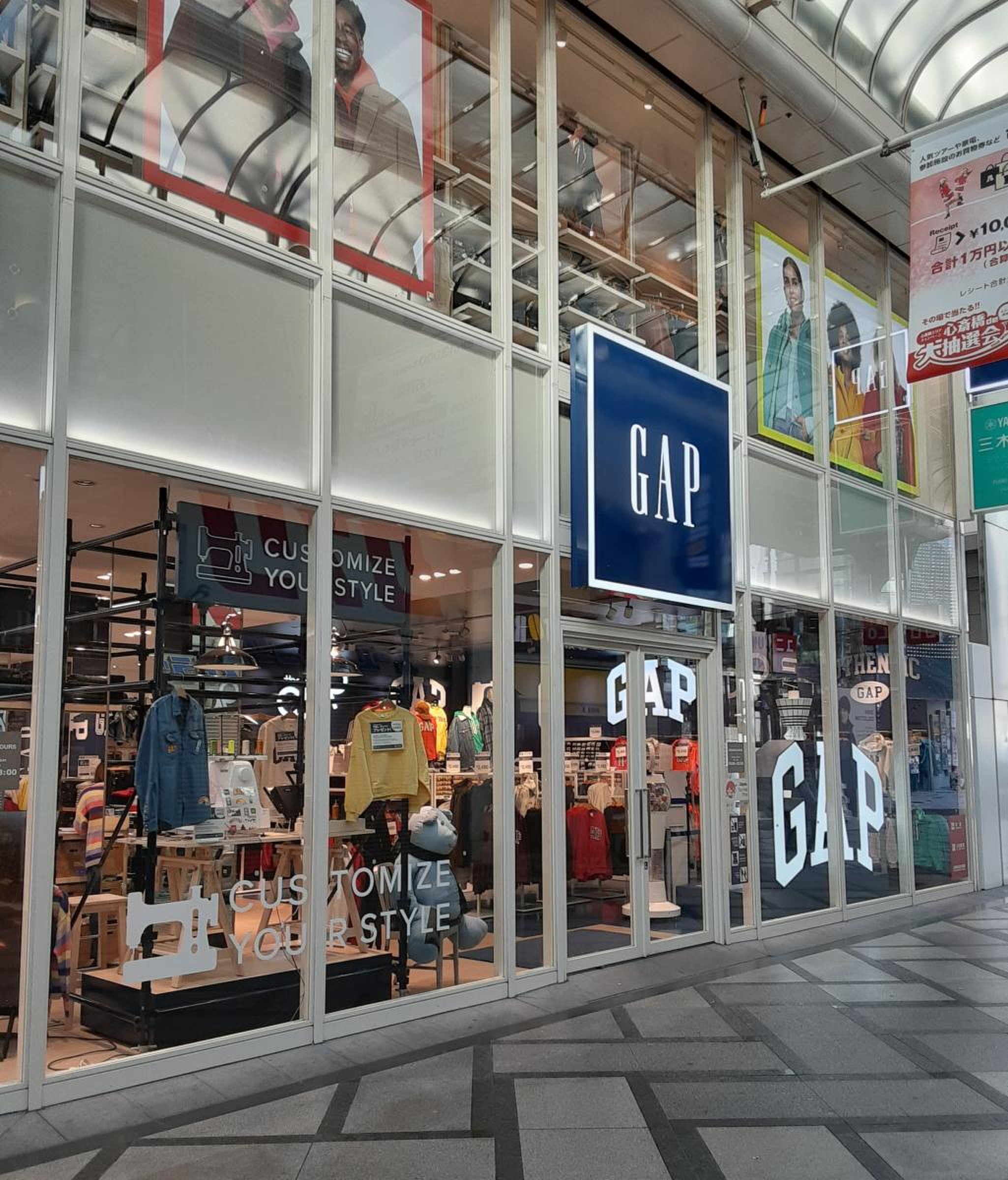 Gap心斎橋店閉店の真相と跡地の現在｜大阪の代替店舗＆最新セール情報