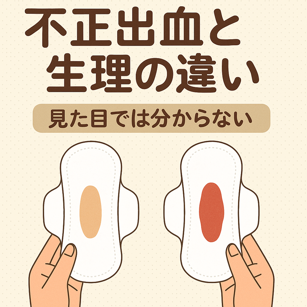 生理と不正出血の違いを見分ける5つの危険サイン｜色・量・期間で徹底チェック