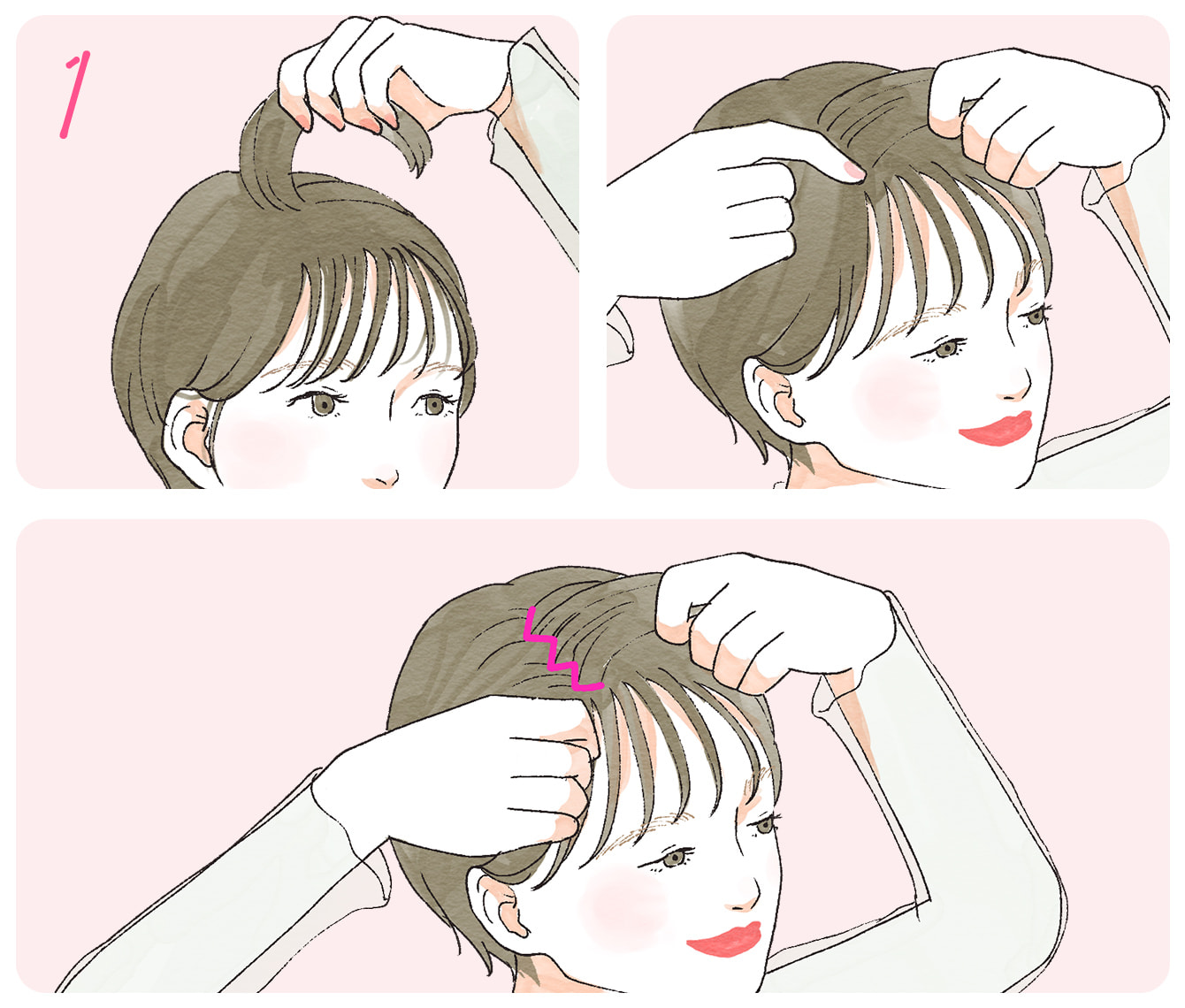 不器用でも3分で劇的垢抜け！小顔を叶えるショートヘアアレンジ