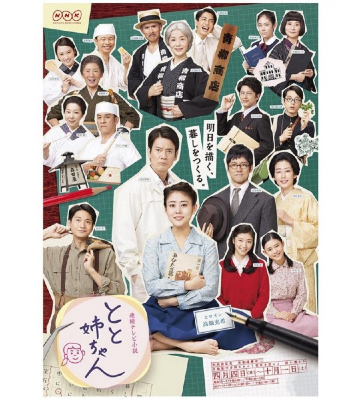 朝ドラ『とと姉ちゃん』キャスト相関図と主要俳優・子役の現在を追跡