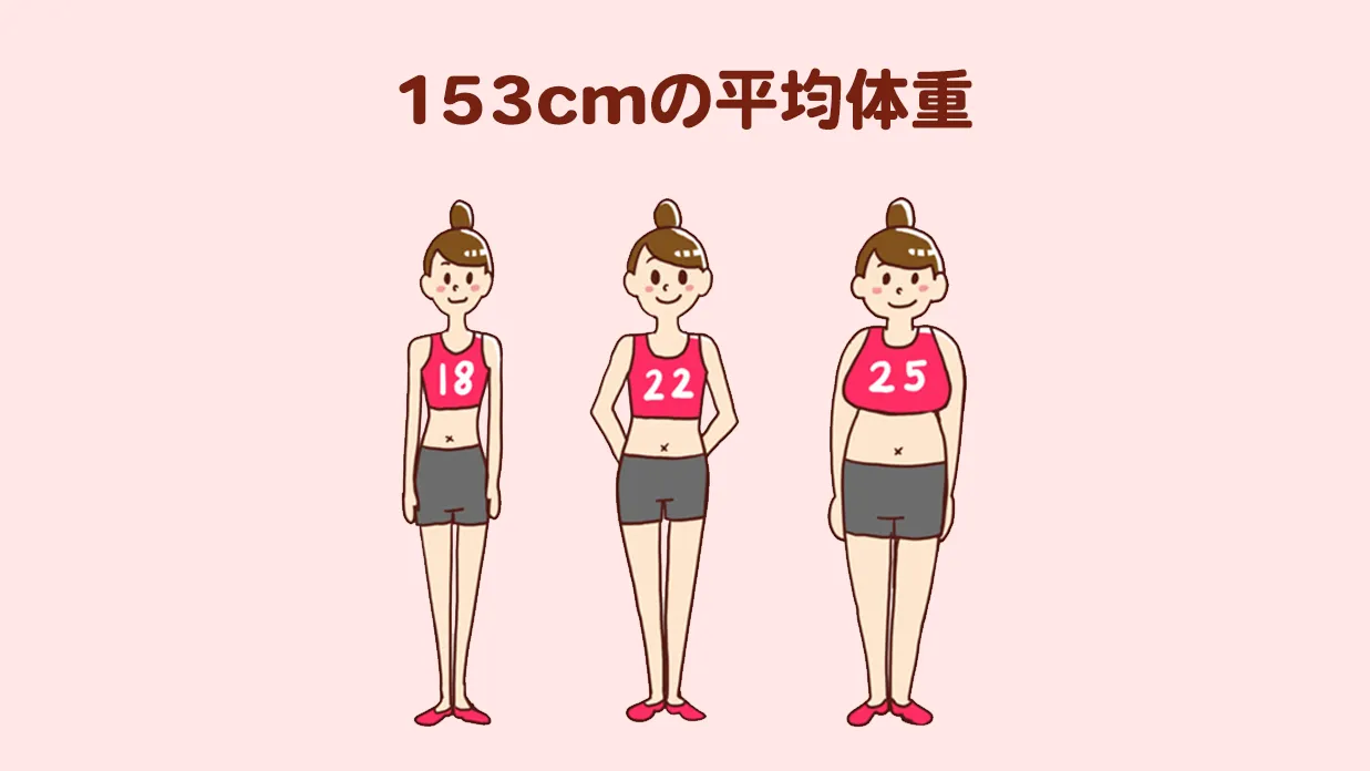 153Cm平均体重と見た目の真実｜標準・美容体重の決定的な違いと理想体型