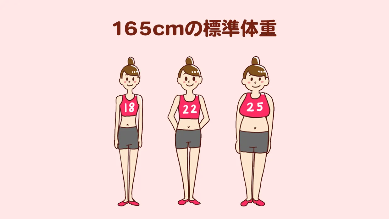 165Cm標準体重の真実！男女別Bmiと美容・モデル体重を徹底比較