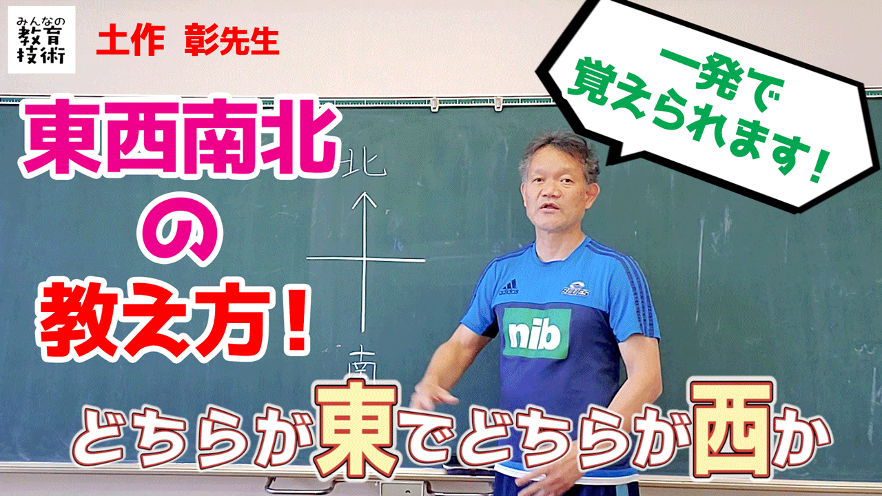 東西南北の覚え方決定版！東と西で迷わない裏技と方角の見分け方