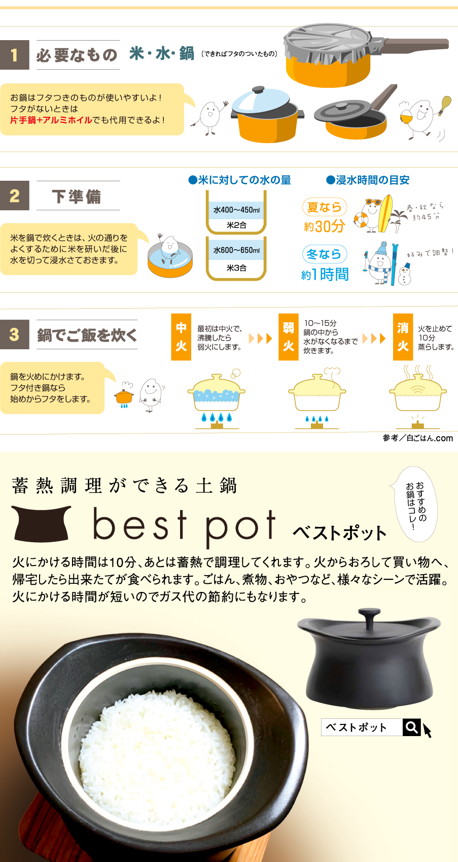 鍋でご飯を炊く決定版！炊飯器超えの黄金比とプロ直伝の火加減術