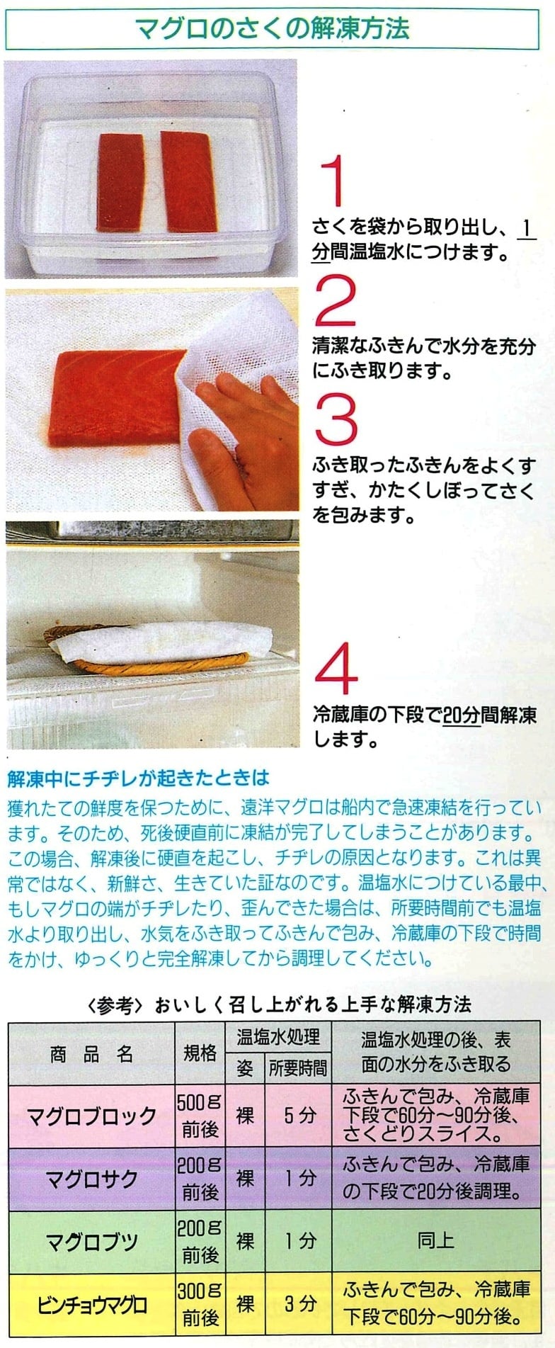 冷凍刺身が別物に変わる！プロ直伝の解凍方法で水っぽさゼロを実現