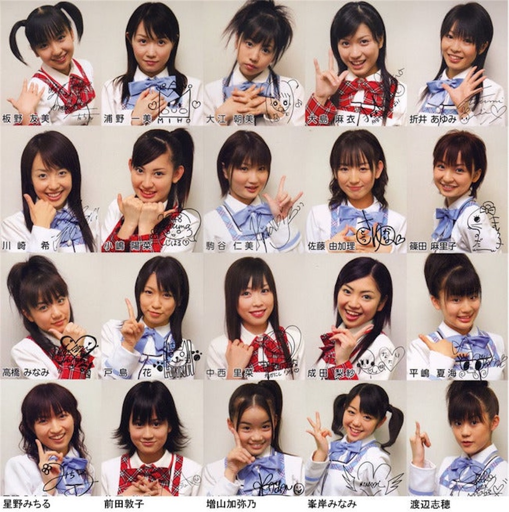 Akb48初期メンバー一覧と現在｜伝説の1期生20名の現在地