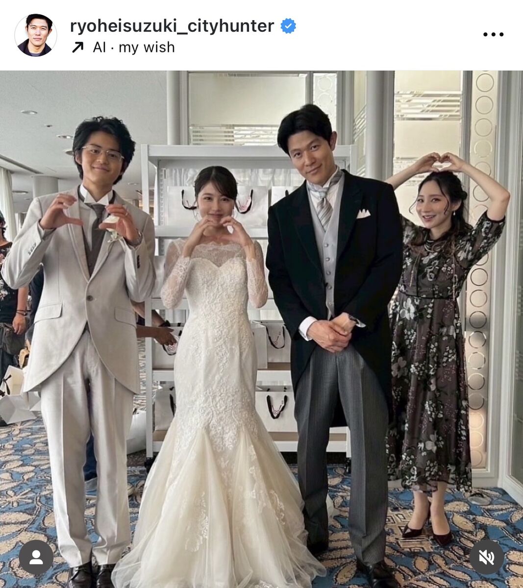 鈴木亮平の妻は誰？9歳年上一般女性との馴れ初めと現在の夫婦関係