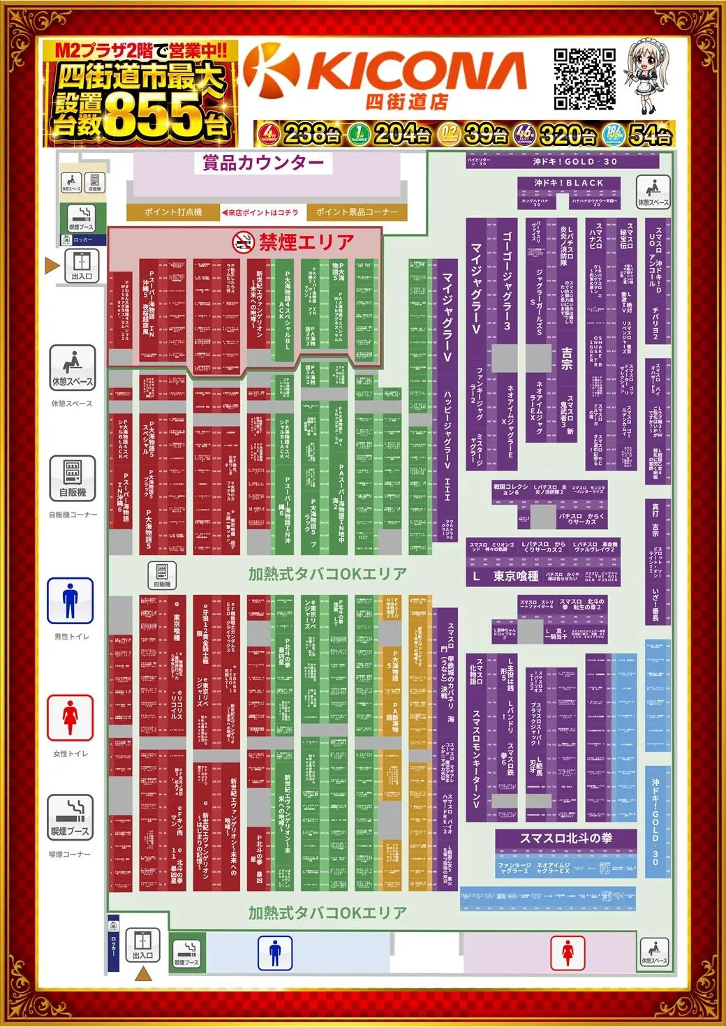 キコーナ四街道店の出玉評判と旧イベント日を徹底調査【2026最新】