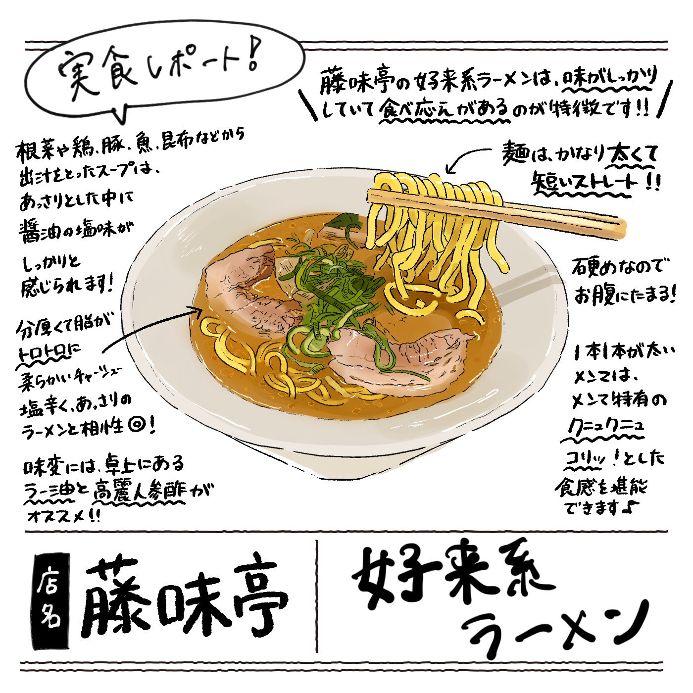 名古屋の好来系「藤味亭」徹底解剖｜薬膳スープと名物麺の真価に迫る