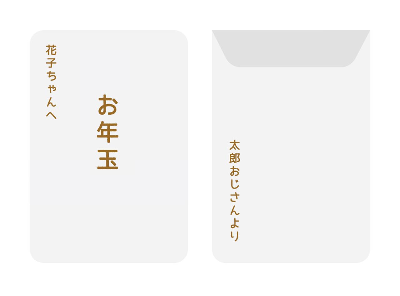 お年玉袋の書き方完全ガイド！表書き・金額の漢数字やお札の折り方マナー