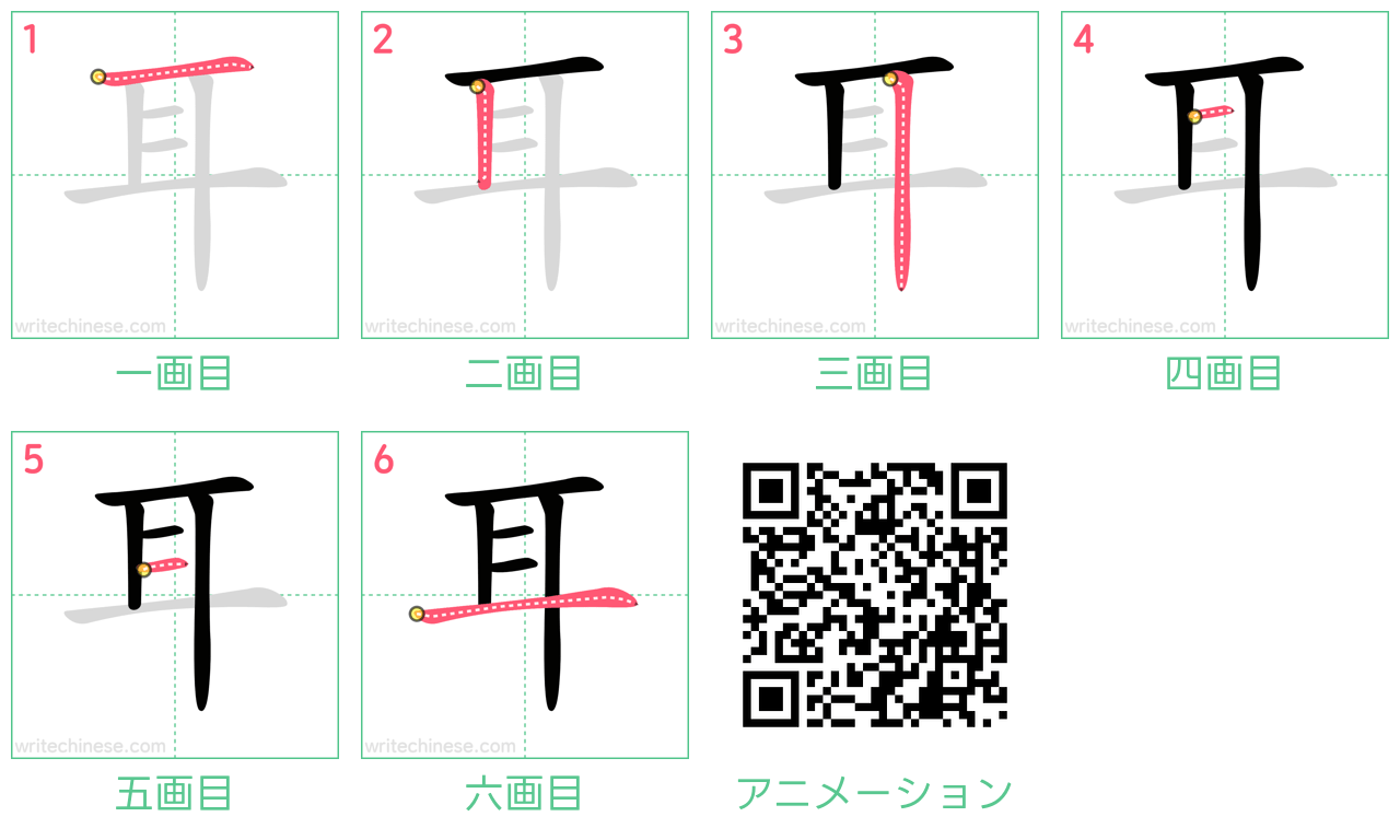 「耳」の書き順で大人の8割が赤っ恥？6画の正しい筆順と美文字の極意