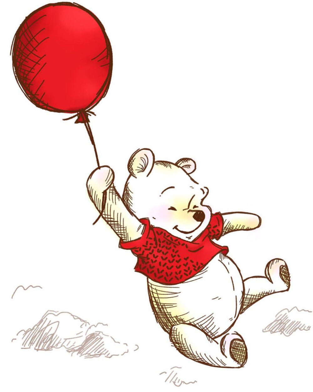 プーさんの可愛いイラスト特集！簡単な描き方から公式画像まで徹底解説