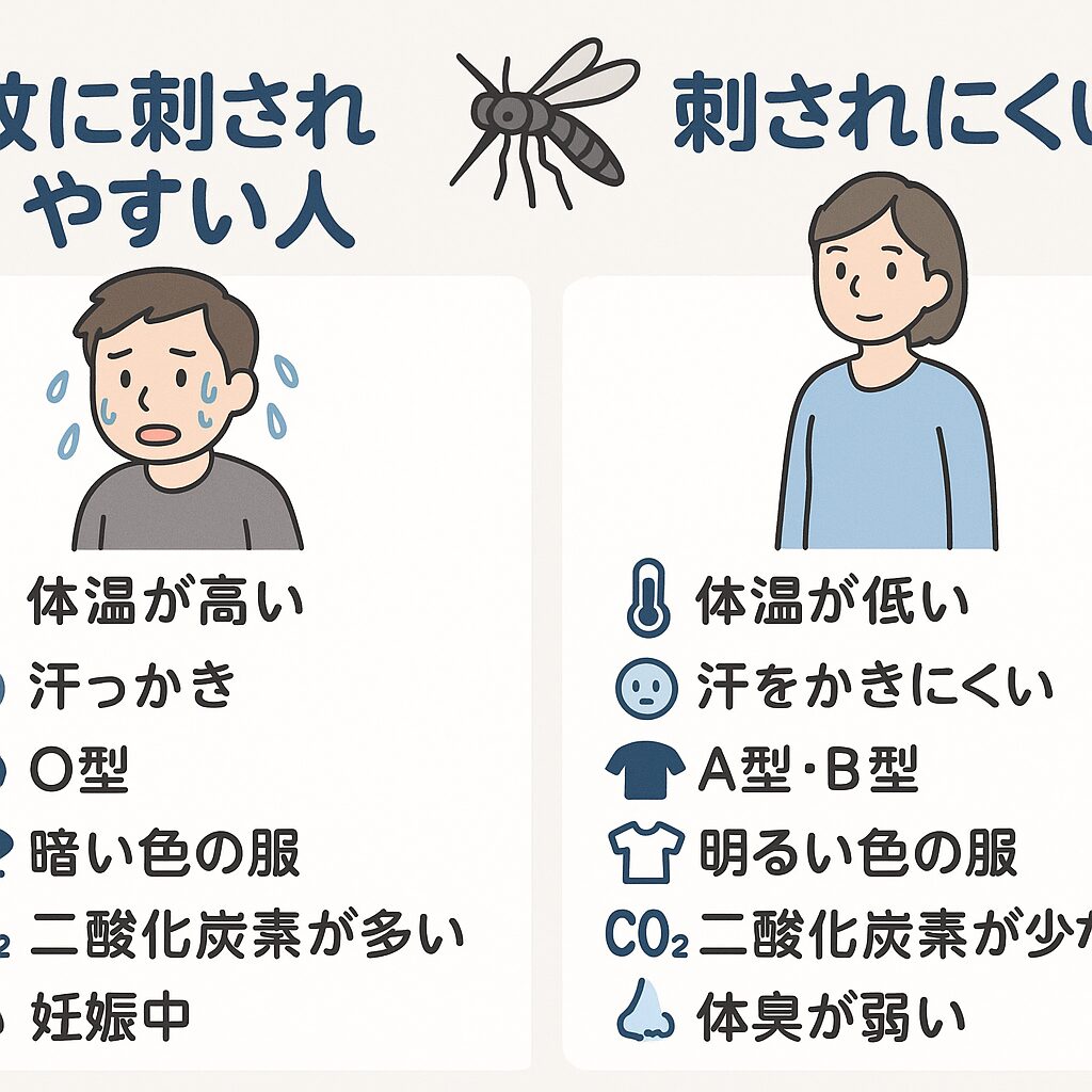 蚊に刺されない人の決定的な特徴とは？科学的根拠と最新対策を徹底解明