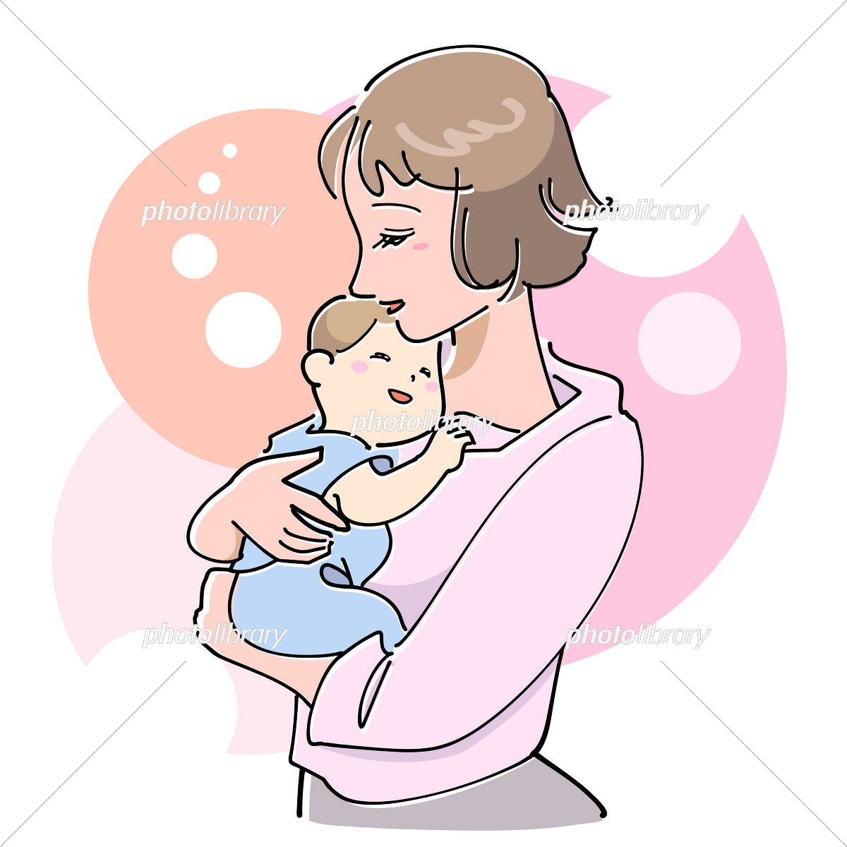 赤ちゃん抱っこイラスト人気の真相｜商用フリー素材の罠と愛される構図