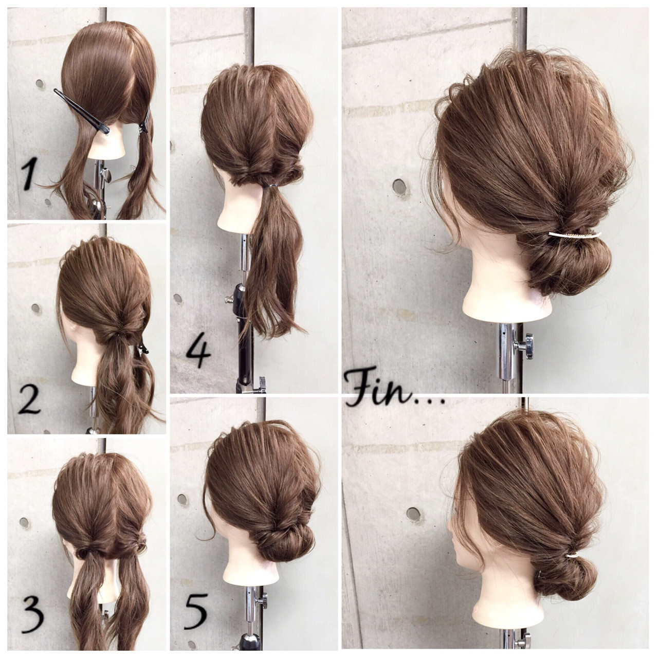 不器用でもゴム1本で即垢抜け！朝3分のミディアム簡単ヘアアレンジ完全版