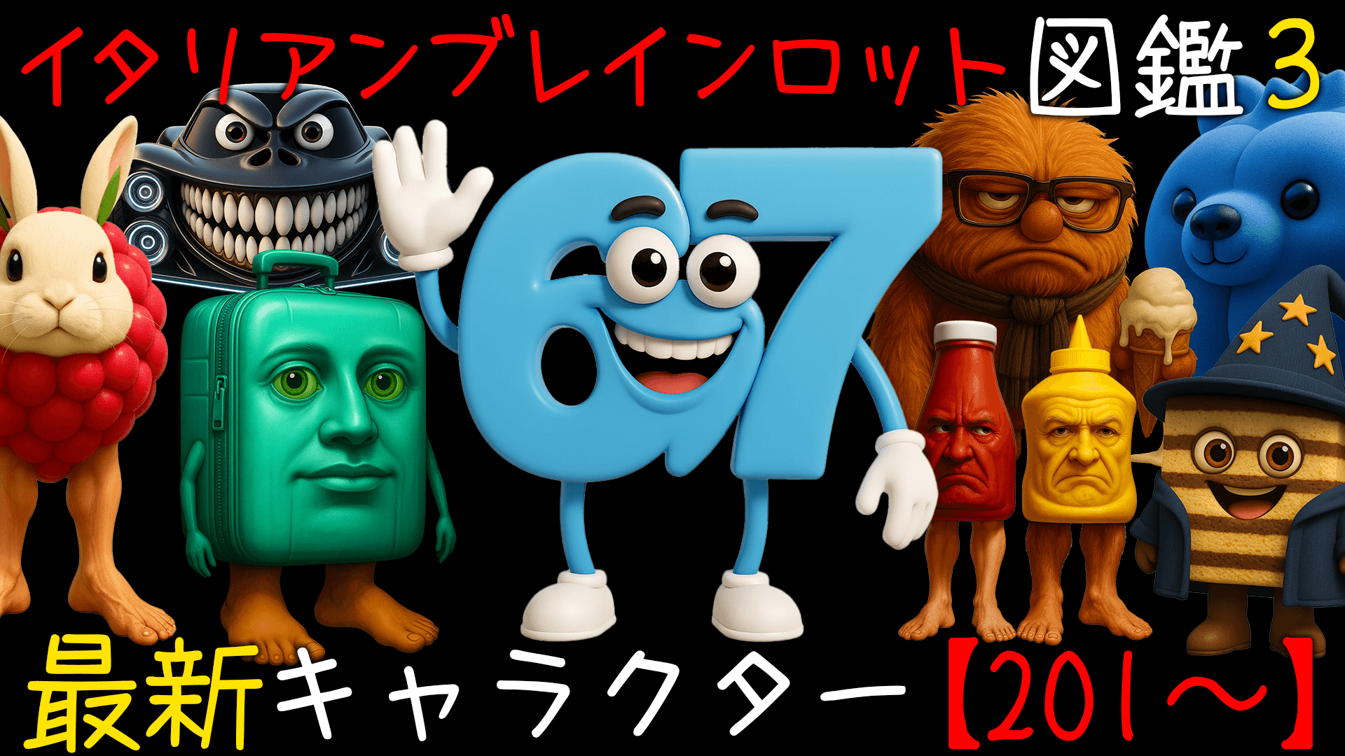 イタリアンブレインロット図鑑2026｜謎キャラの正体と元ネタ解説