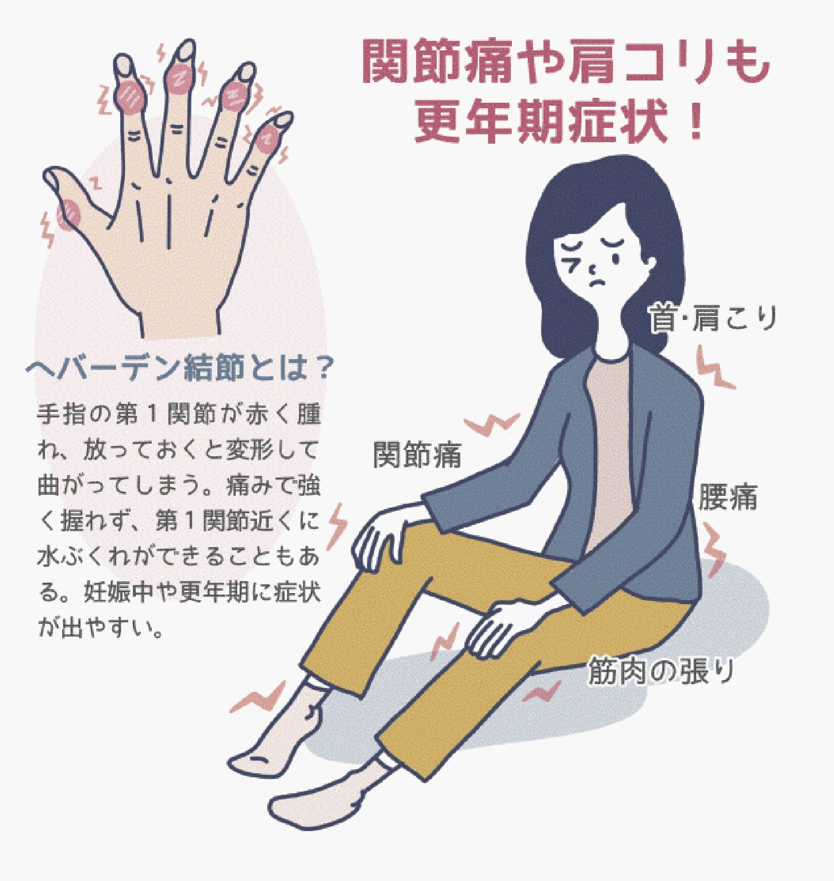 更年期の手のこわばり！リウマチとの違いと最新治療法
