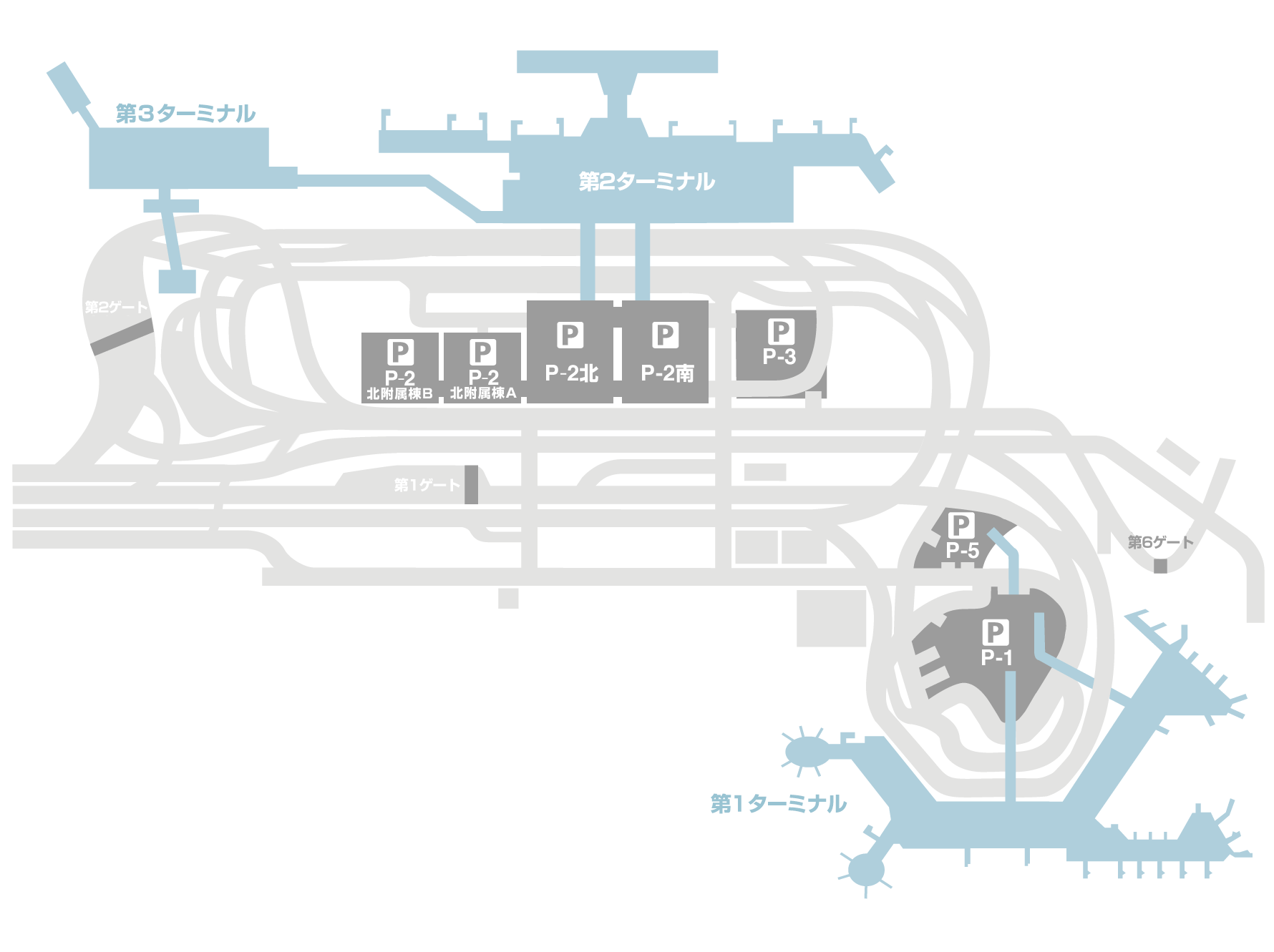 成田空港P2北駐車場の料金と混雑回避術！第2直結ルートと予約の極意