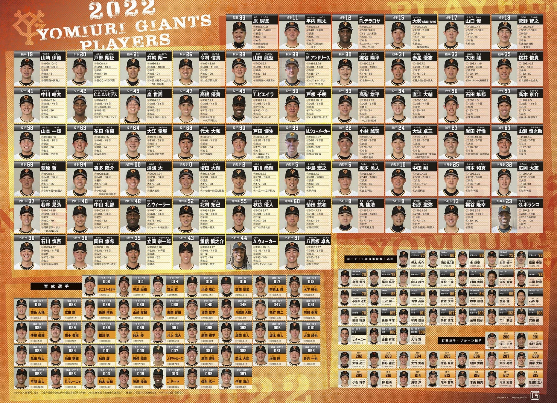 【2026最新】巨人選手一覧！支配下・育成・年俸＆スタメン予想