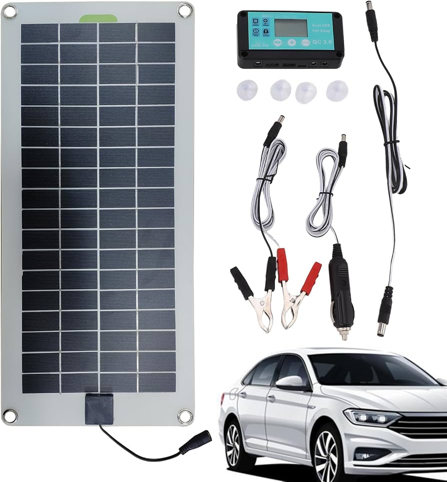 車のソーラー充電器は効果ある？バッテリー上がりの真実と危険性を暴く