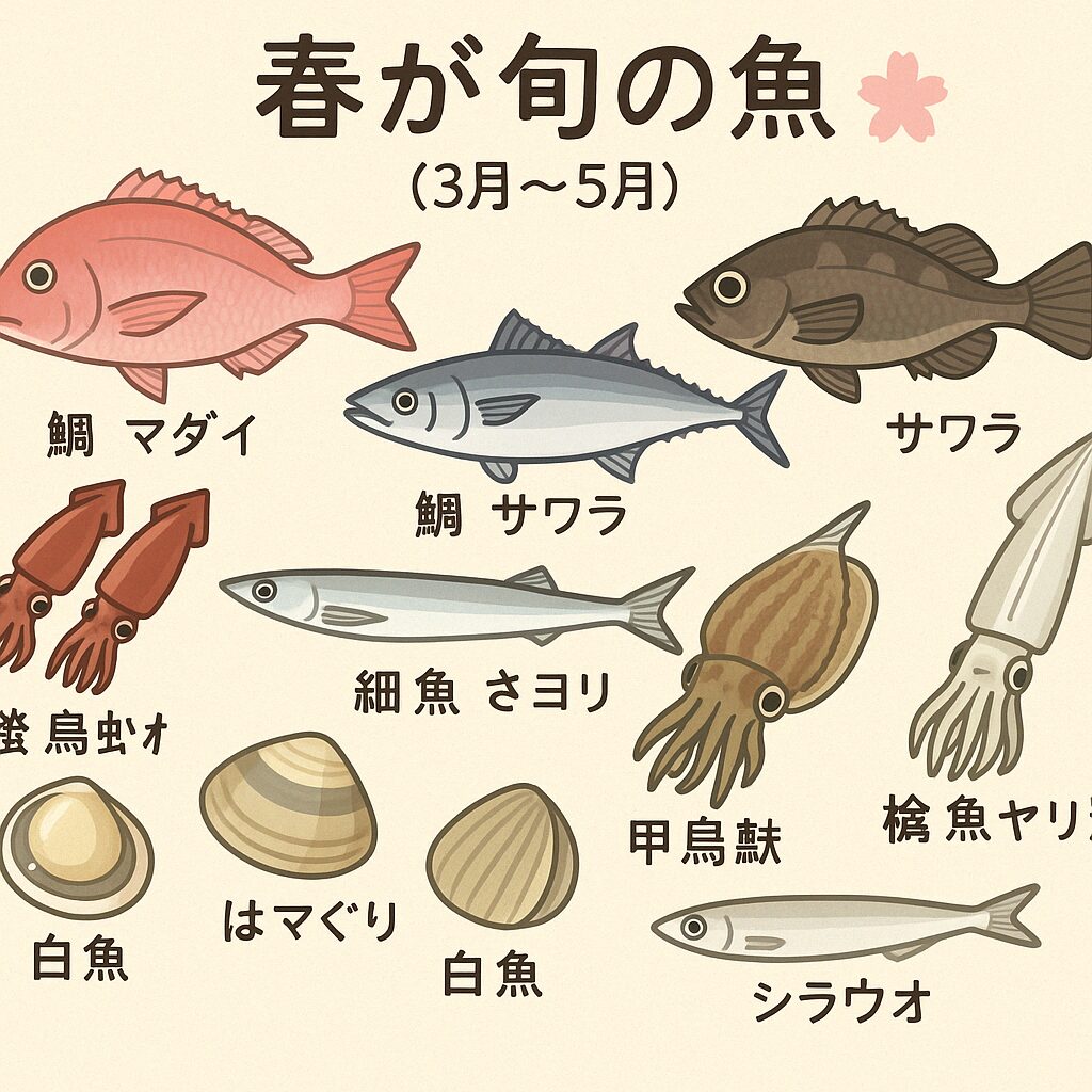 春に旬の魚2026年版！鰆・初鰹・桜鯛の選び方と絶品簡単レシピ