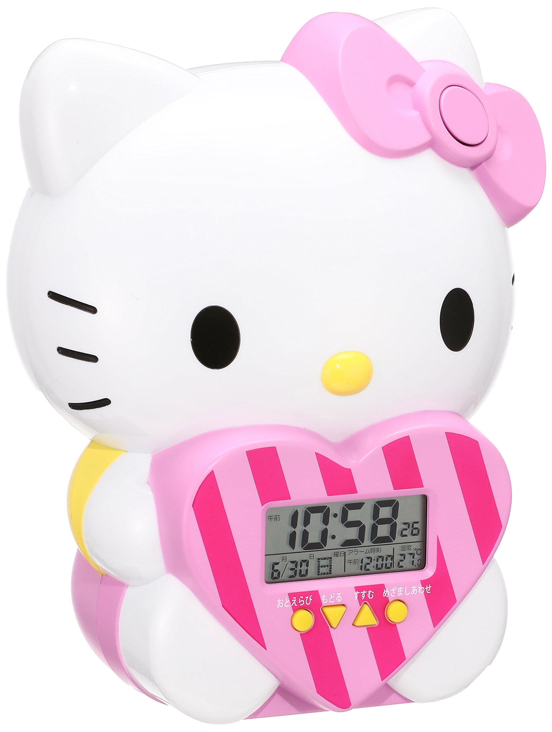 キティちゃん目覚まし時計が今も大人気の理由！歴代音声から最新作まで