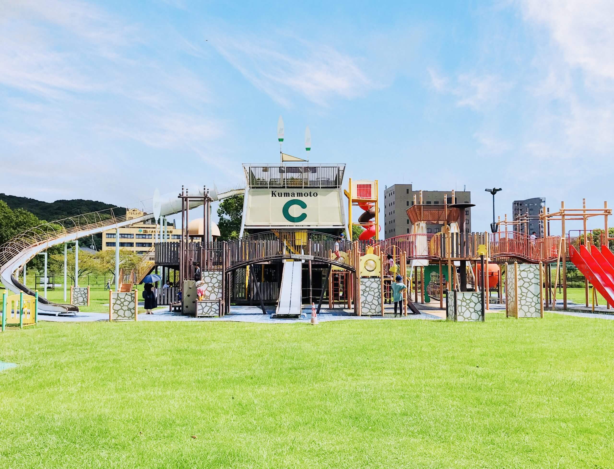 坪井川緑地公園2026完全攻略！遊具の魅力と駐車場混雑の真相