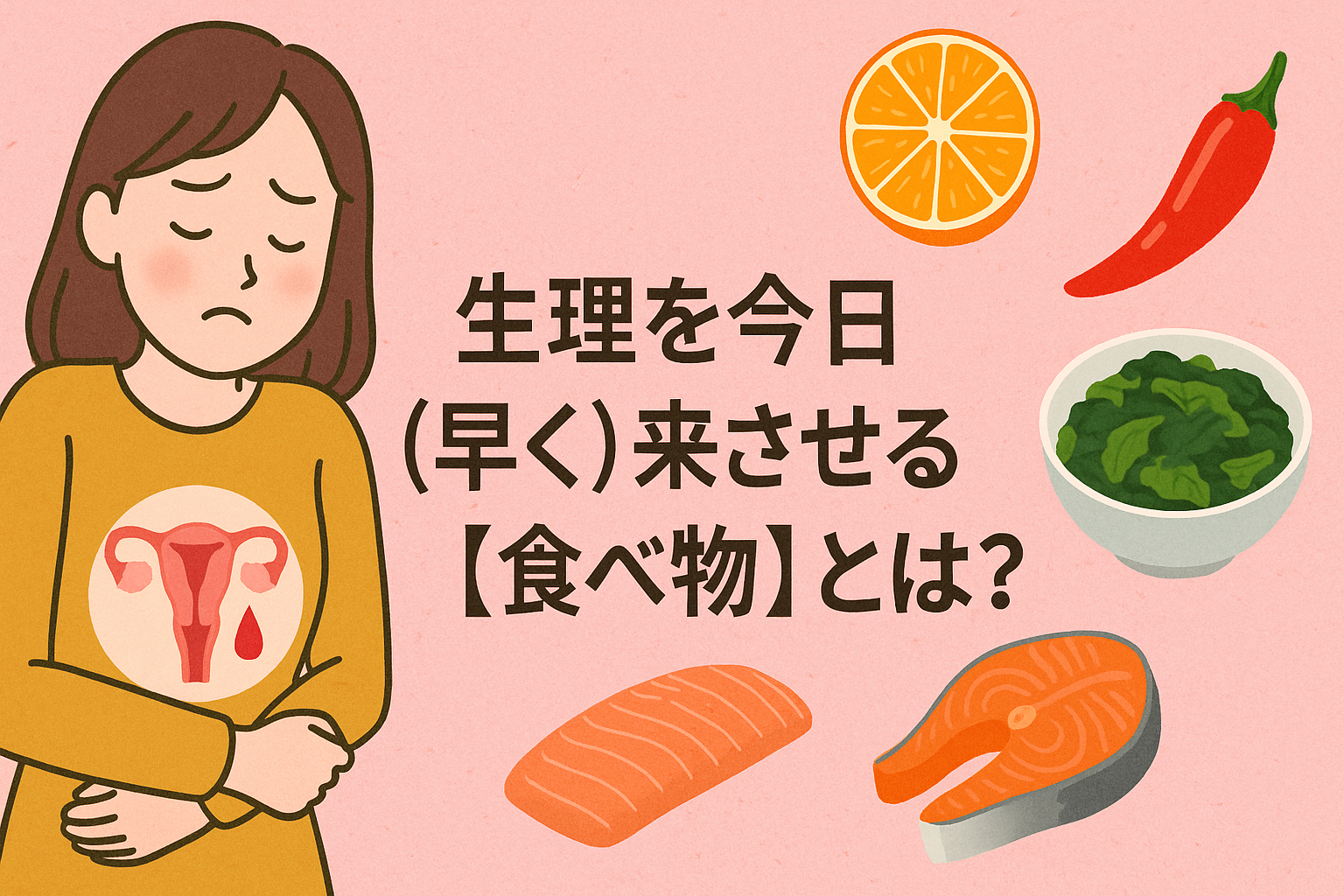 生理が来る方法の真相とは？即効性の噂と遅れる理由を徹底解説【2026】