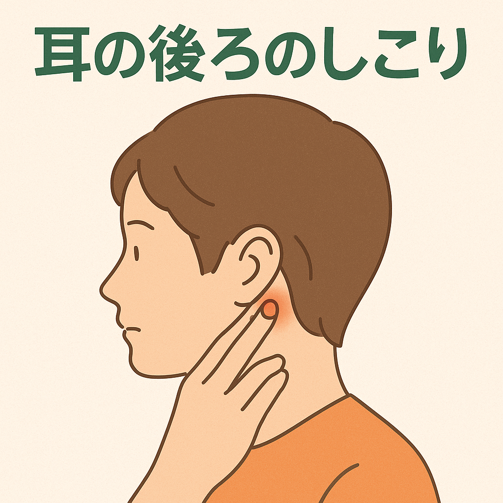 耳の後ろのしこりを押すと痛い原因とは？危険サインと受診科目を徹底解説