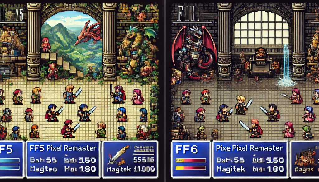 Ff5ピクセルリマスターはひどい？不満の真相とアプデ後の最新評価