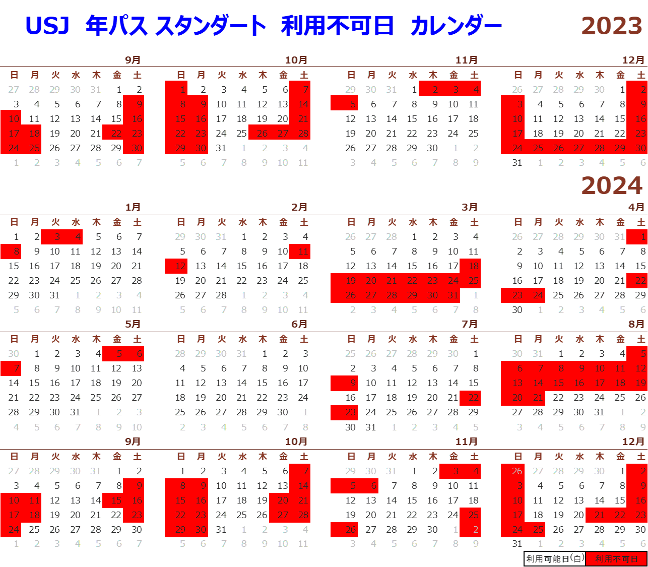 【2026最新】Usj年パス除外日の罠！損しない活用術と裏ワザ