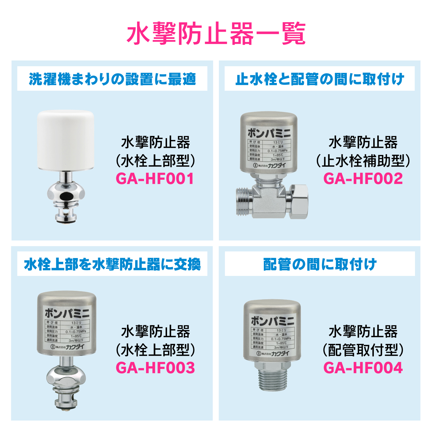 水道のドン！異音を放置するな！配管破裂を防ぐウォーターハンマー対策