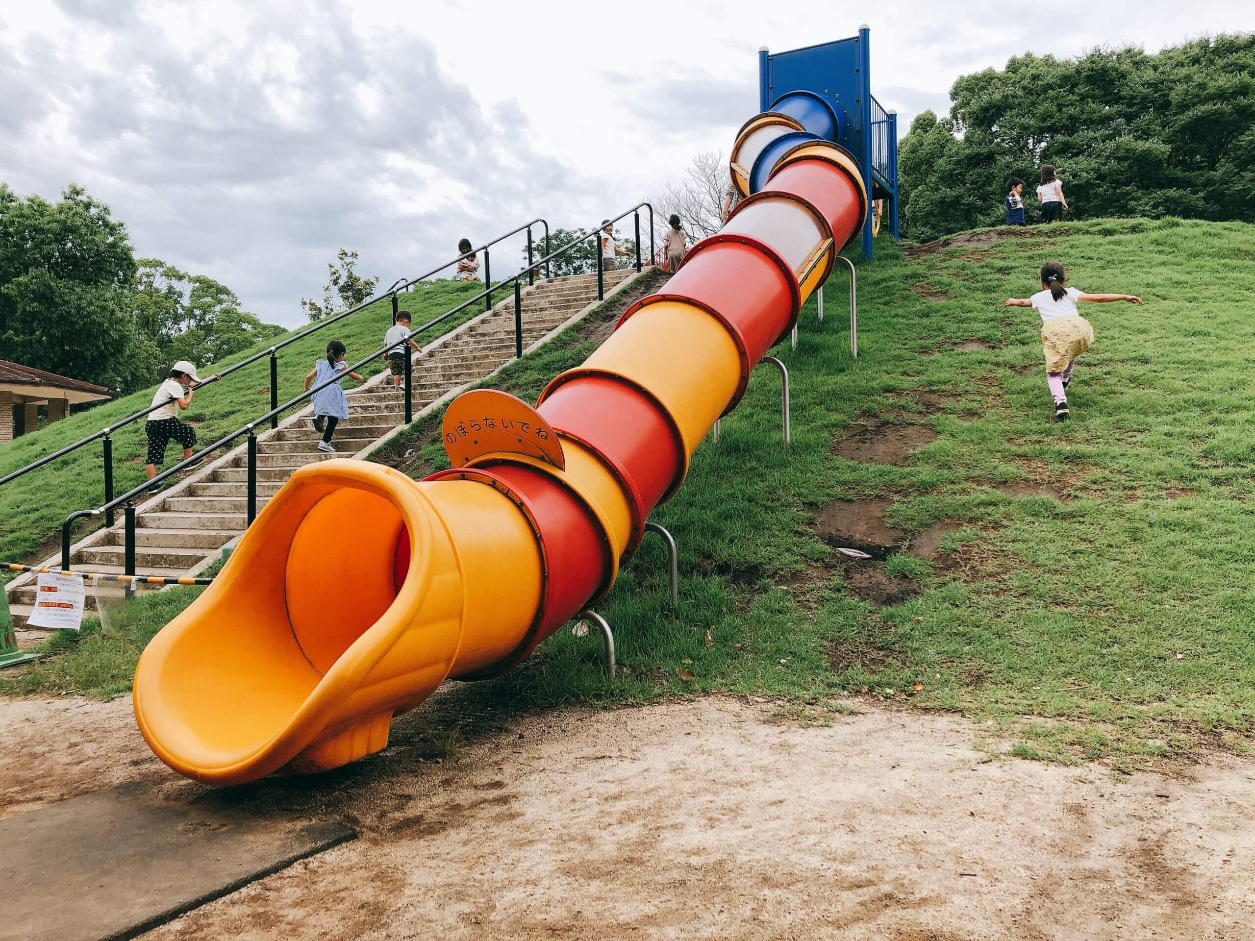 熊本県民総合運動公園ちびっこ広場完全攻略！遊具や駐車場を徹底検証