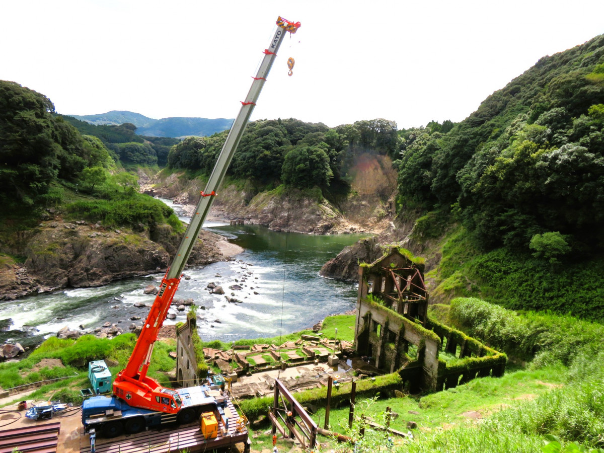 湖底に沈む城「曽木発電所遺構」の現在と倒壊の真相を現地追跡
