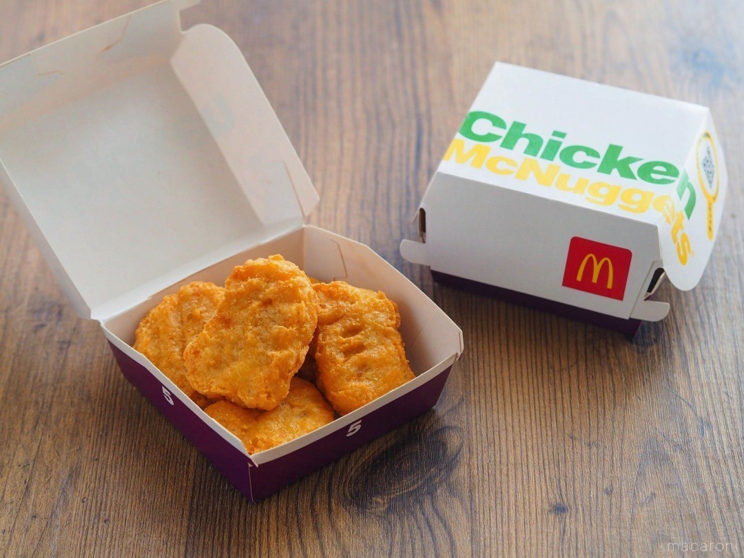チキンマックナゲットのカロリー真相！太らない食べ方と数値を徹底比較