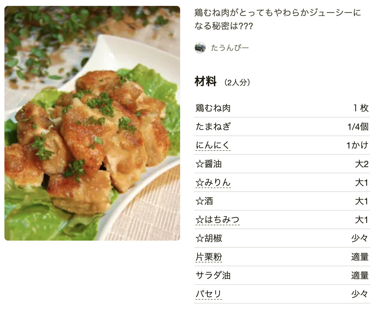 鶏もも肉の簡単焼くだけレシピ決定版！クックパッド1位の裏技