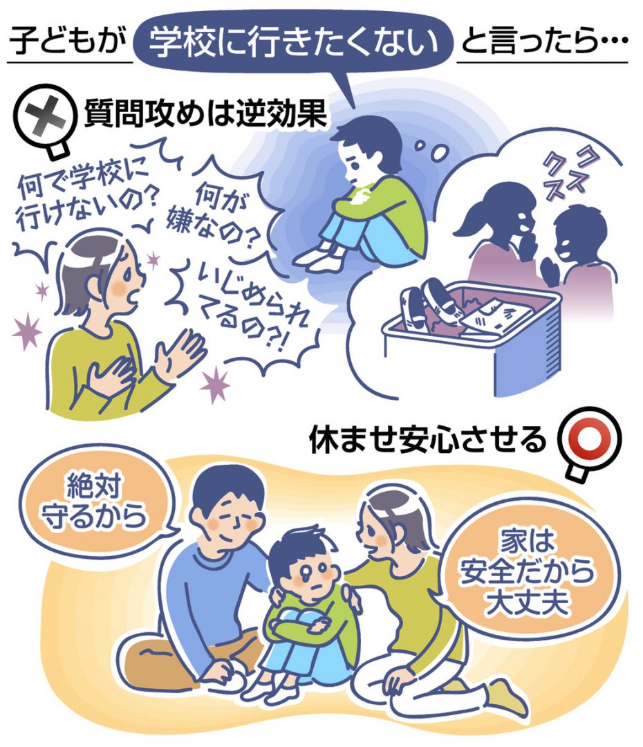 学校行きたくない朝の涙と吐き気の理由｜親の対応と2026年支援策