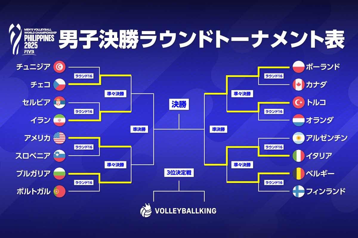 世界バレー男子2026｜日本代表の躍進と日程・放送・結果完全ガイド