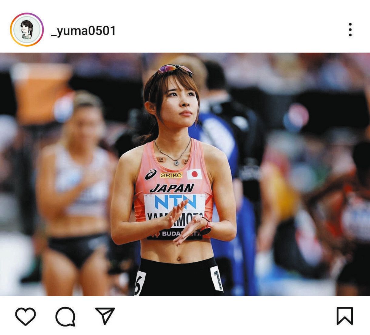 陸上・山本有真がかわいい理由とは？メイクや私服姿と素顔に迫る