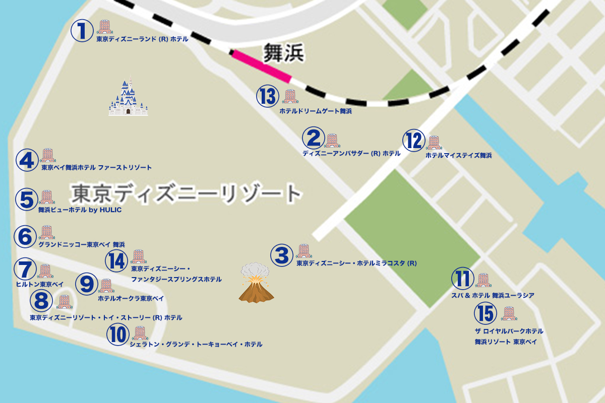 ディズニーランド近郊ホテル徹底比較！直営超えの穴場と失敗しない選び方