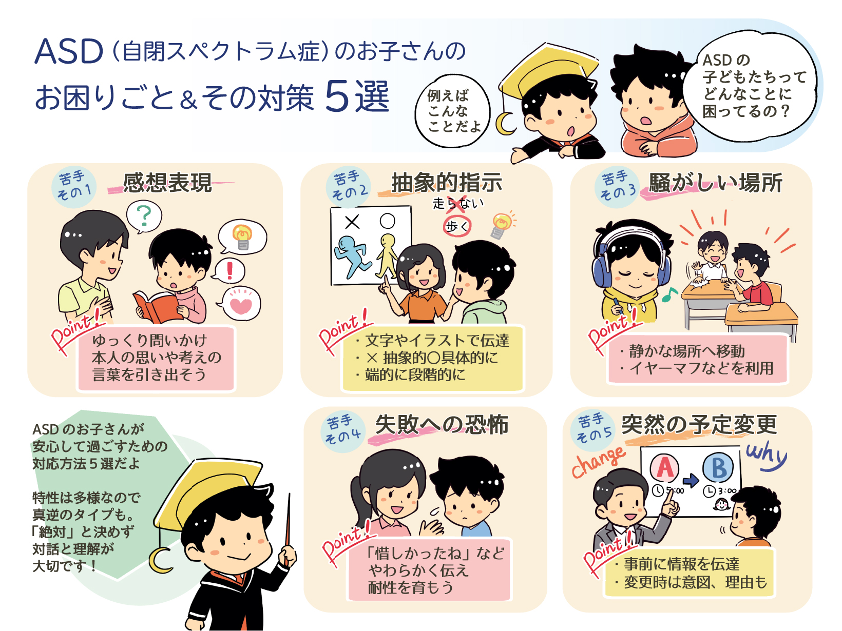 自閉スペクトラム症の特徴と見分け方｜大人のサインと適職を徹底解説