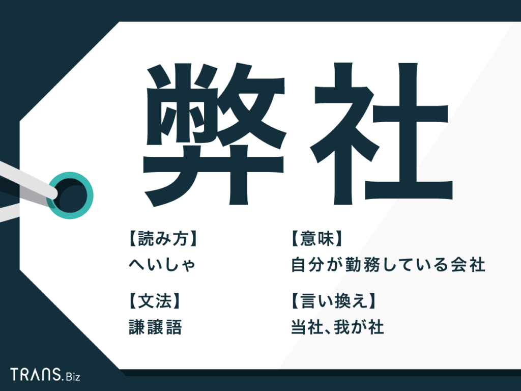 弊社とは？当社・自社・御社との違いと失敗しない使い方完全版