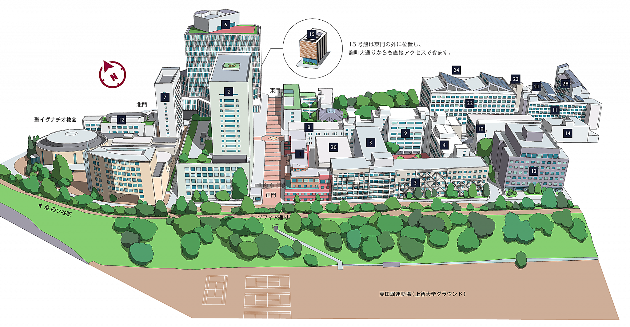 上智大学四谷キャンパスの全貌！全学部集約の魅力とリアルな評判
