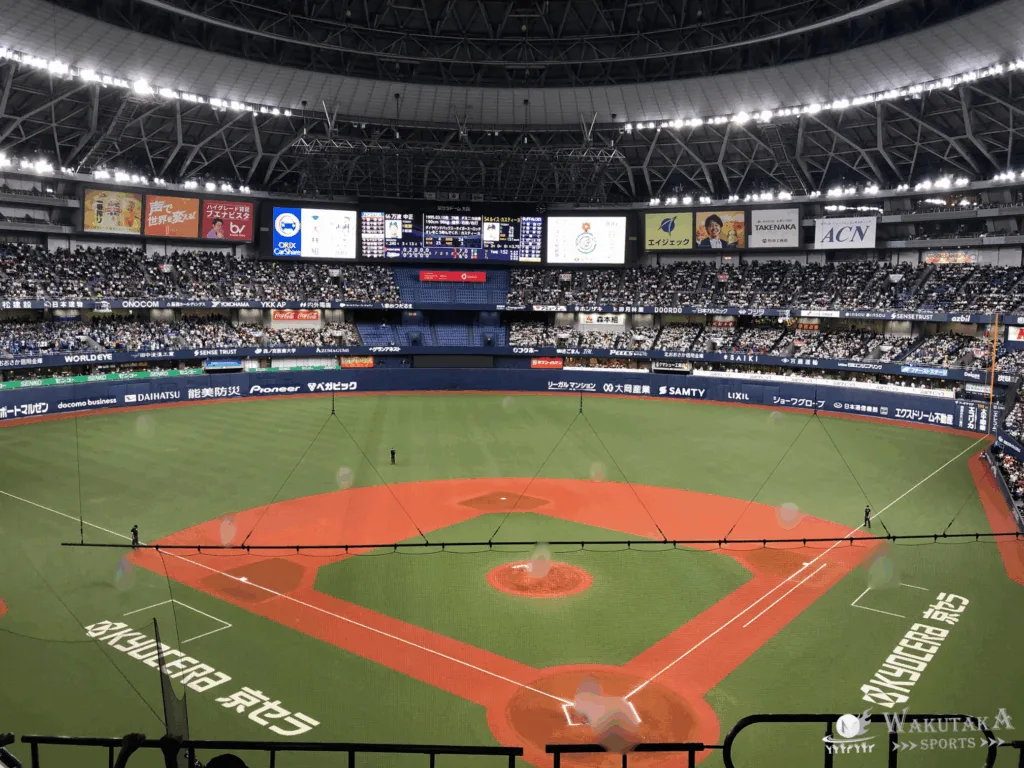 京セラドーム座席の見え方徹底検証！上段天井席やビスタ席の真実