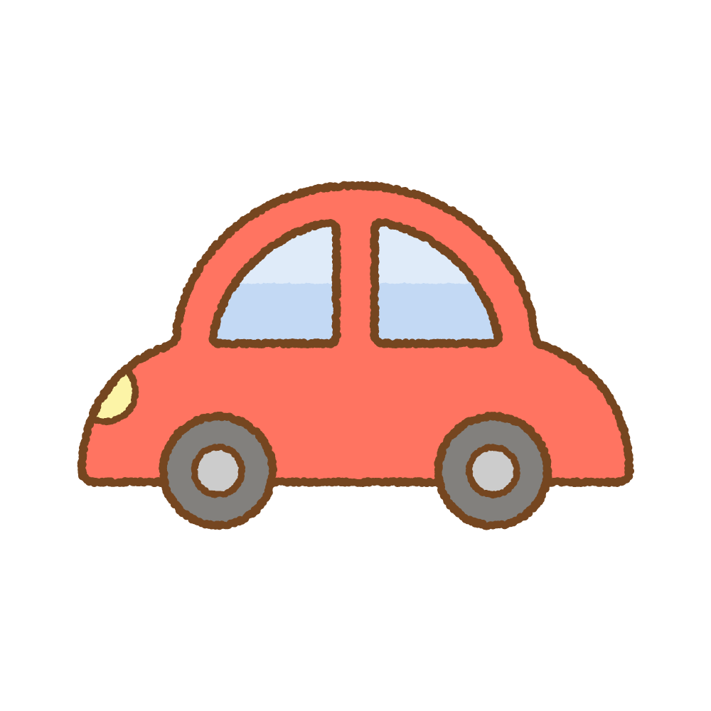 車のかわいいイラスト決定版！無料フリー素材と簡単手書き術