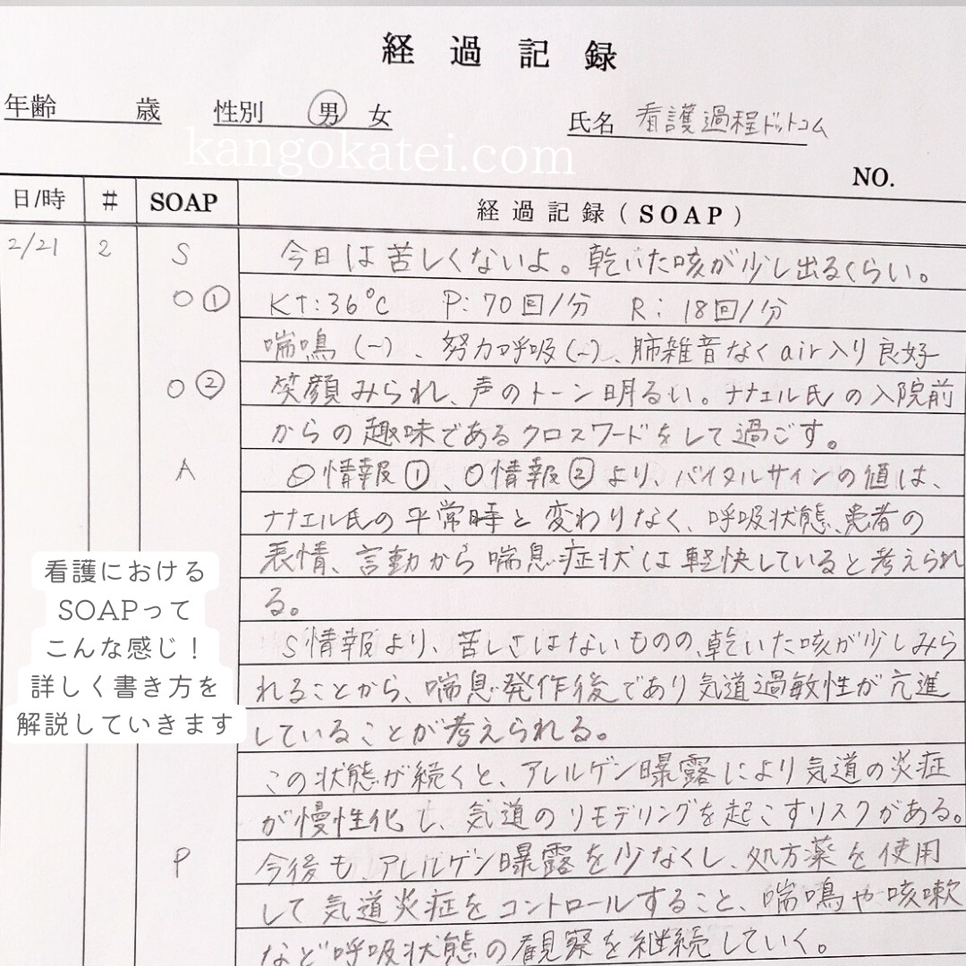 実習記録が劇的に早くなる！看護学生のためのSoapの書き方徹底解説
