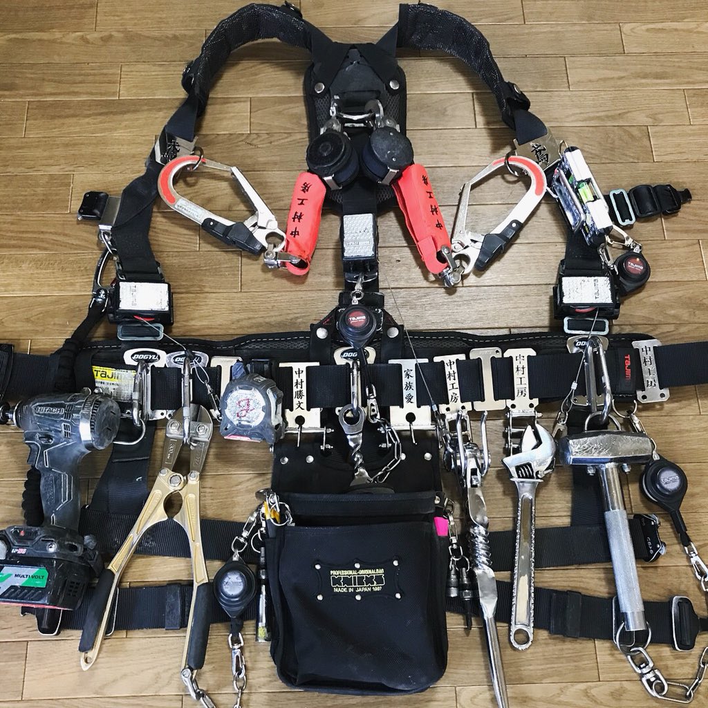 鳶の腰道具一式おすすめ配置と費用相場！2026年最新トレンド解説