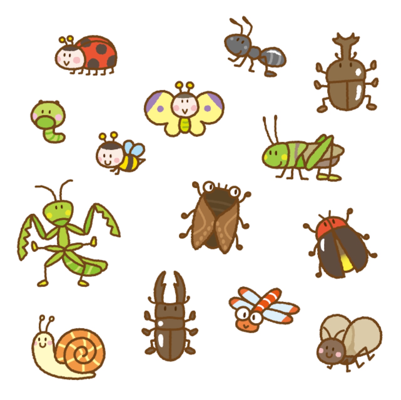 【プロ直伝】誰でも3分で描ける簡単な虫イラスト！人気昆虫の描き方完全版